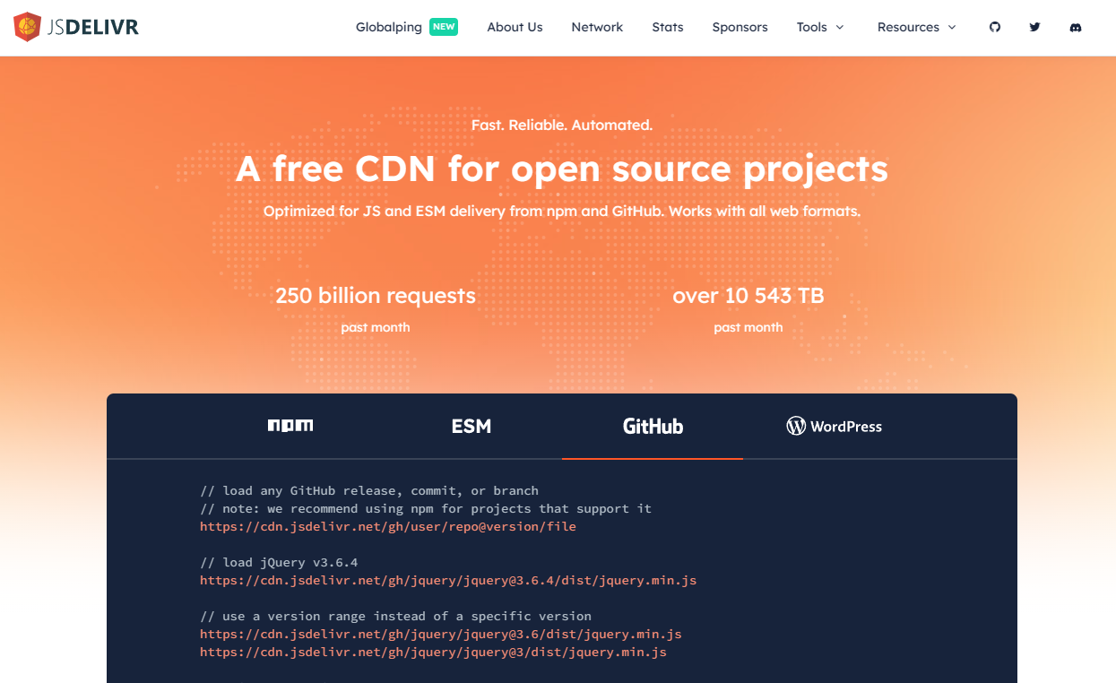 Github + jsDelivr，全球免费 CDN 加速